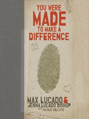 cover image of You Were Made to Make a Difference